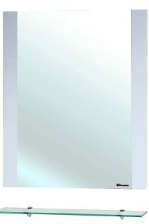 Зеркало Bellezza Рокко 80см белый 00000001232